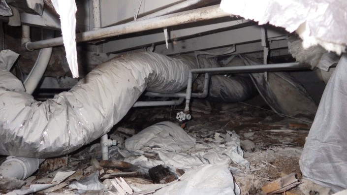 Nasty Crawlspace Scary Crawlspace