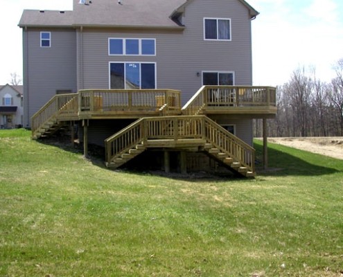 Deck Attached to house