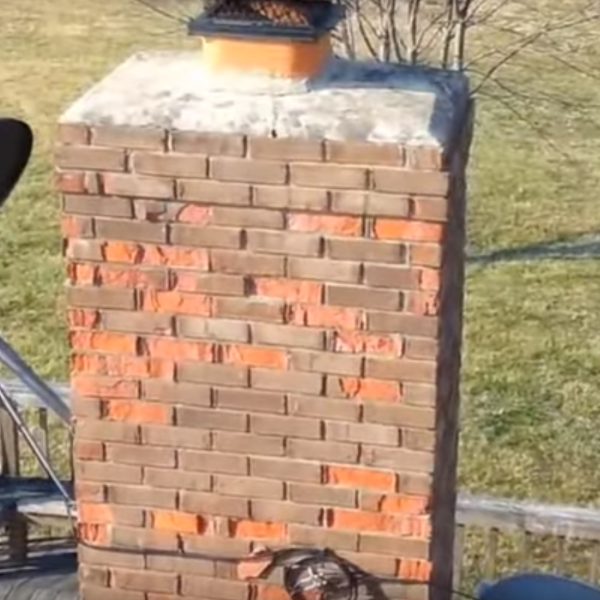 Spalling Bricks on Chimney