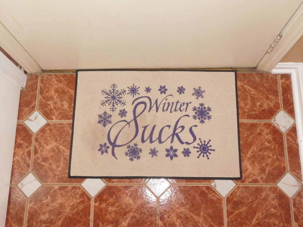 Winter Sucks Doormat