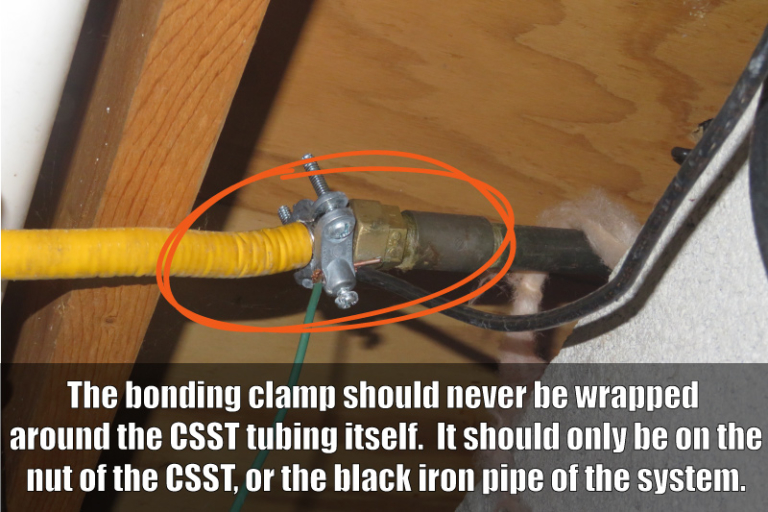 CSST Gas Lines Installation And Bonding Requirements