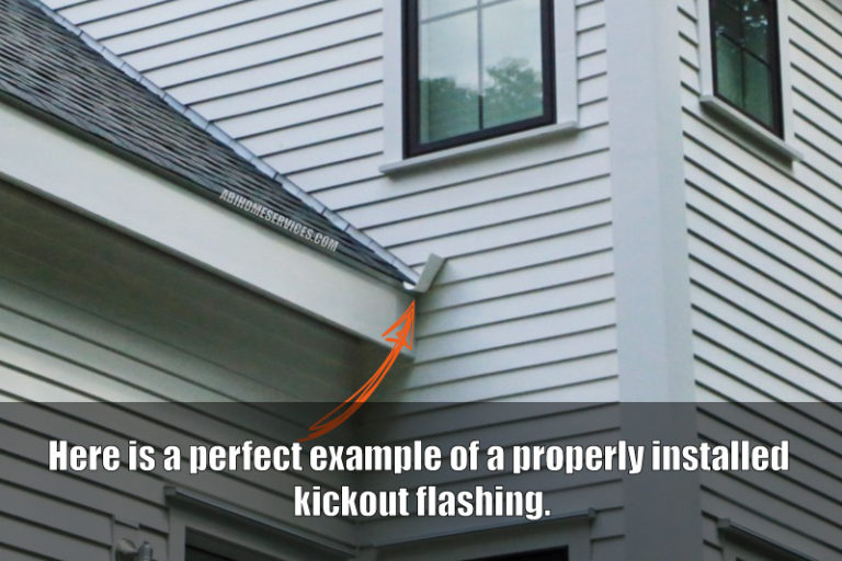 Kickout Flashing