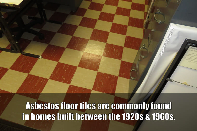 asbestos floor tiles in basement