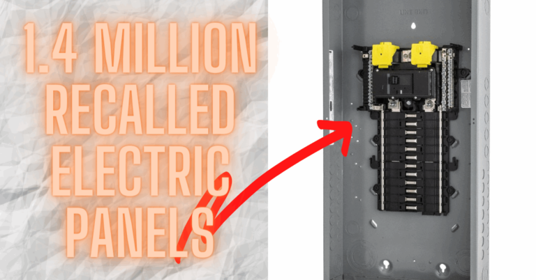 1.4 Million Square D Electrical Panels Recalled